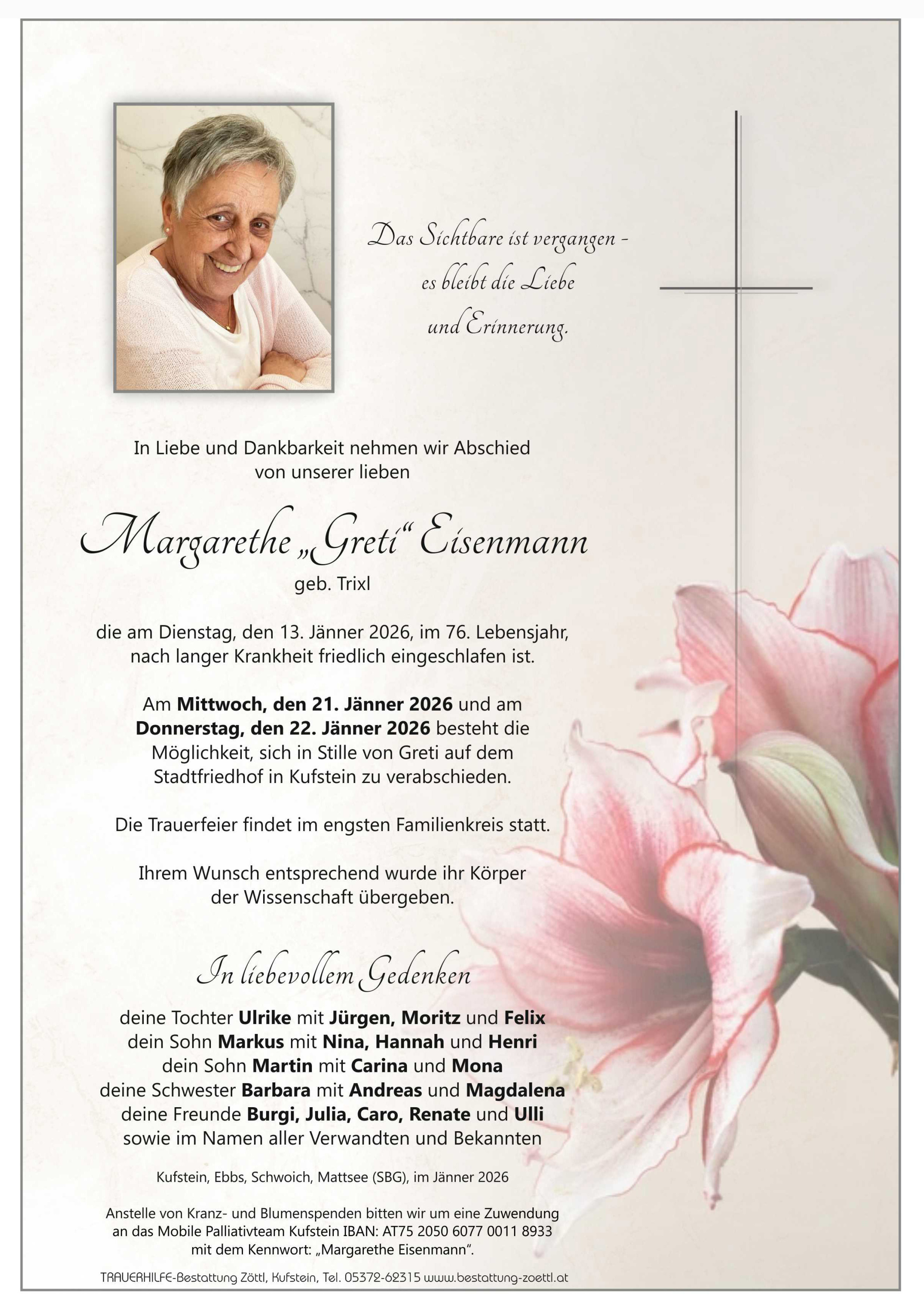 Margarethe "Greti" Eisenmann